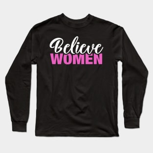 Believe Women Long Sleeve T-Shirt